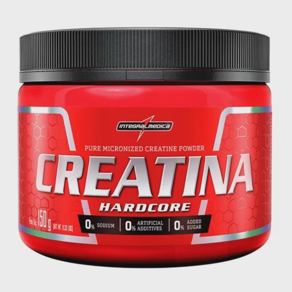 Creatina Hardcore 150g Integralmedica Frutas Vermelhas