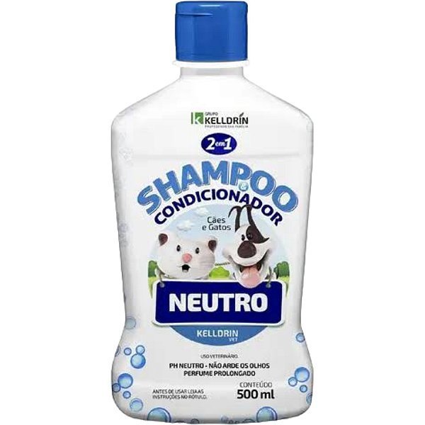 Shampoo & Condicionador Neutro 500 ml – Kelldrin