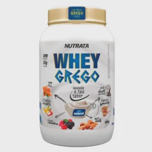 Whey Grego 900gr – Nutrata (Morango com Chantilly)