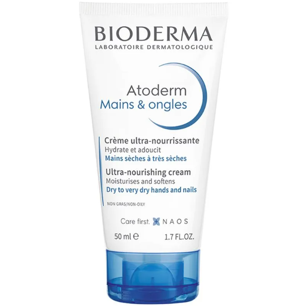 Creme Para Mãos Bioderma Atoderm Mãos e unhas 50ml