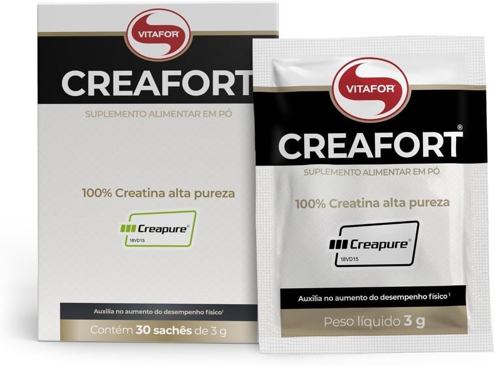 Creafort Creapure 30 Sachês de 3g - Vitafor