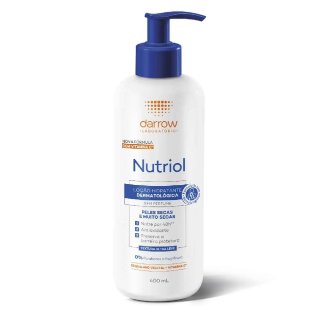 Hidratante Corporal Nutriol Darrow Sem Perfume 400ml