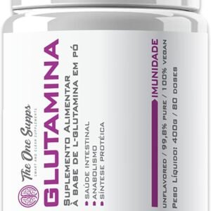 Glutamina Pura 400g Vegan (L-Glutamina) – 80 doses – The One Supps