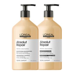 Kit Loreal Absolut Repair Shampoo 750ml e Condicionador 750ml