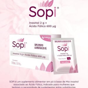 Suplemento Alimentar em Pó Sopi Sem Sabor 30 Sachês