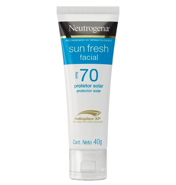 Neutrogena Sun Fresh Protetor Solar Facial Fps70 40g