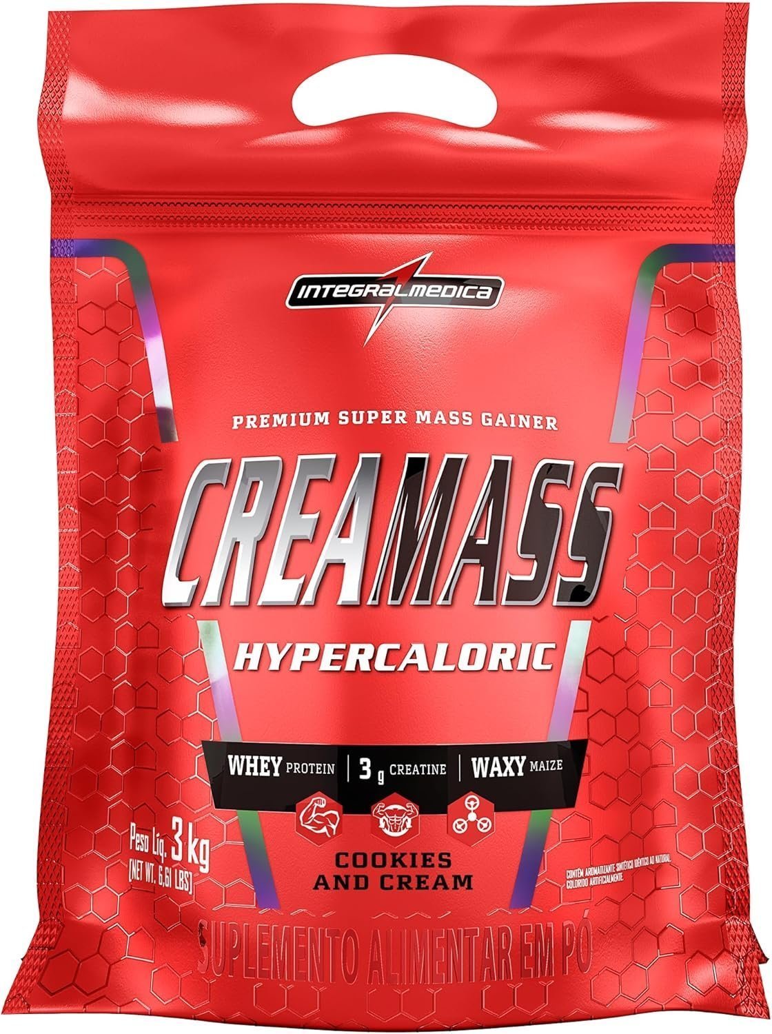 Integralmédica – Hipercalórico Creamass – Baunilha – pouch 3kg