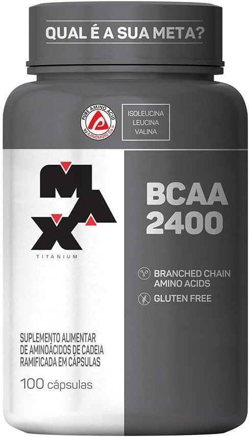 BCAA 2400-100 Cápsulas – Max Titanium, Max Titanium