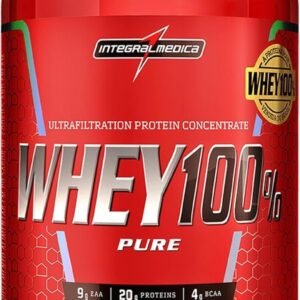 Integralmédica – Whey Protein Concentrado Cookies and Cream 100% Pure – 21g de Proteína por Scoop, Suplementação Alimentar Pós-Treino, Fórmula Enrique