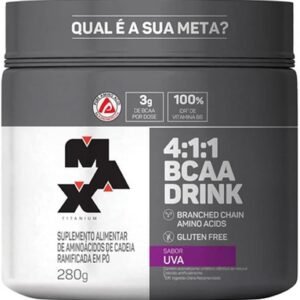 Max Titanium Bcaa 4: 1: 1 – 280G Drink Uva